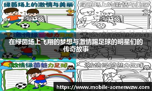 在绿茵场上飞翔的梦想与激情踢足球的明星们的传奇故事